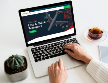Apsitex Delivery Service Website Design