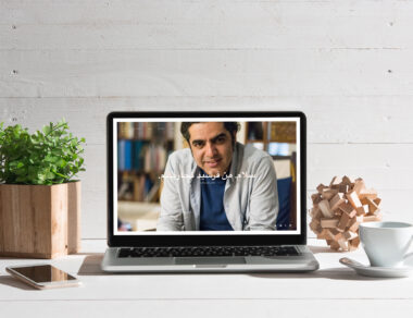 Farshid Najarian Personal Website Design